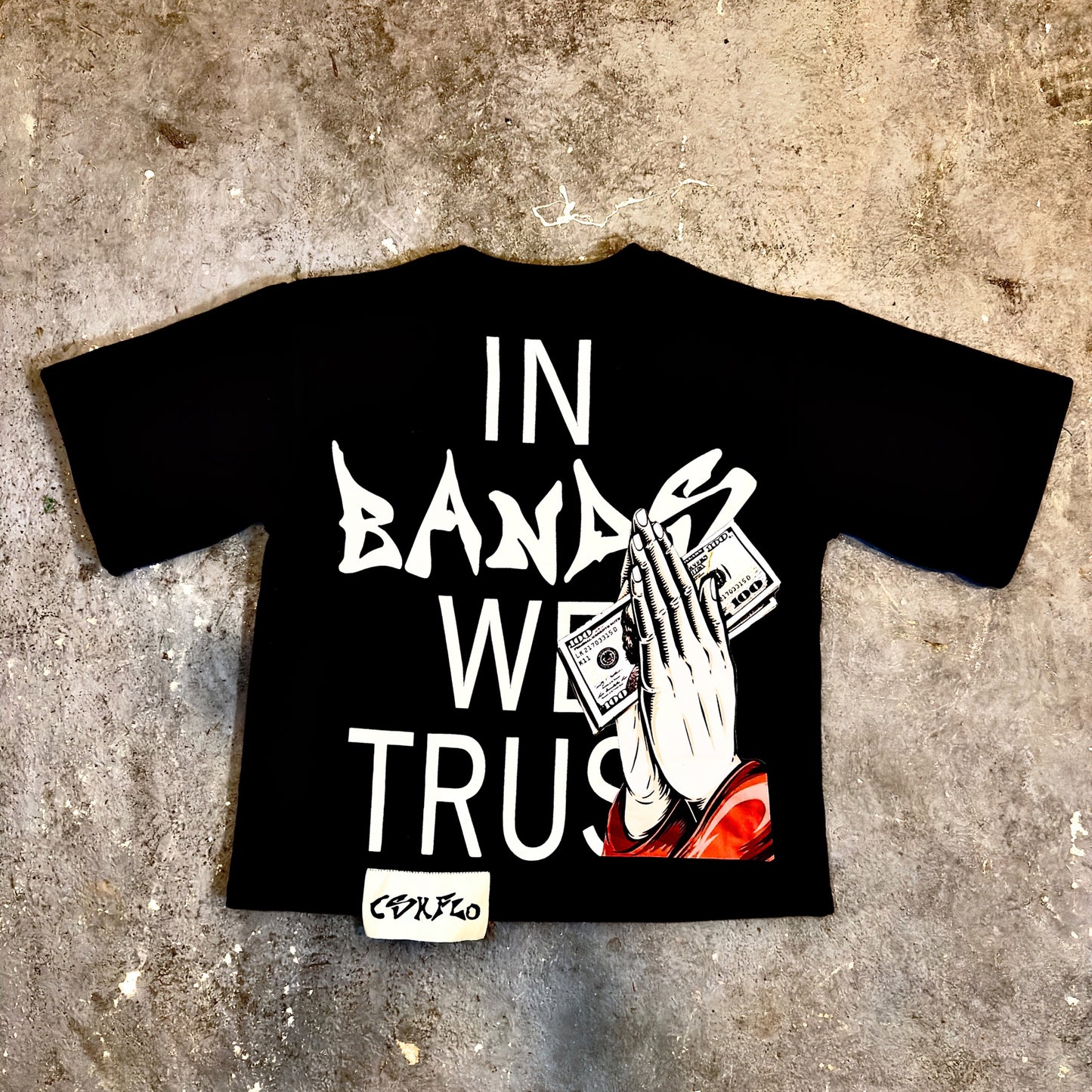 In Bands We Trust Boxy Tee