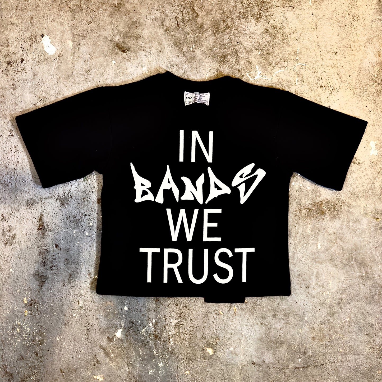 In Bands We Trust Boxy Tee